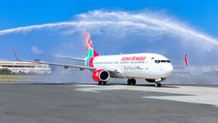 Kenya Airways expands its passenger fleet with addition Boeing 737 - 800 aircraft
