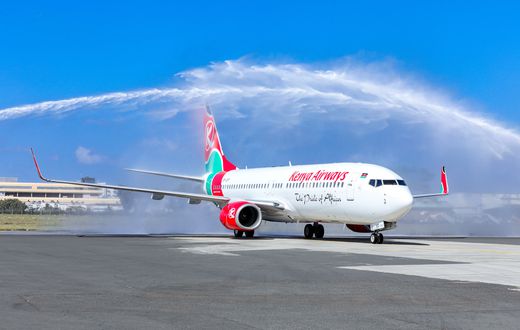 Kenya Airways expands its passenger fleet with addition Boeing 737 - 800 aircraft