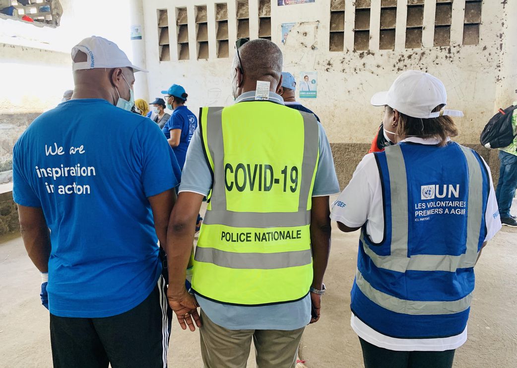United Nations volunteers