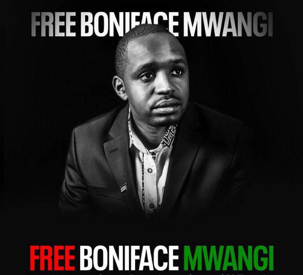 #FreeBonifaceMwangi poster