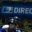 The DirecTV logo at its headquarters in Caracas on May 19, 2020: US telecoms giant AoT&T has annunced its "immediate" withdrawal from the pay television market in Venezuela, where it offered the DirecTV satellite platform, due to the impossibility of c...