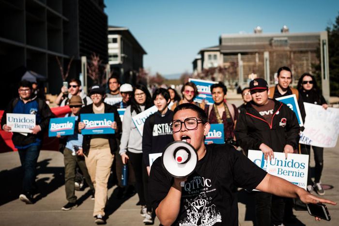 Latinos and Young People Come Through for Sanders in California