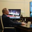 "We can already talk about the next steps out of the crisis situation," Moscow Mayor Sergei Sobyanin (R) told President Vladimir Putin during a televised video conference