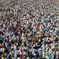 Police said some 10,000 Muslims gathered in an open field in Raipur town in southern Bangladesh to pray "healing verses" from the Koran to rid the country of the deadly novel coronavirus