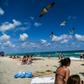 President Donald Trump warned young holidaymakers they could be putting others at risk by continuing to gather at the beach