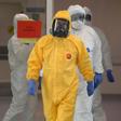 Russian President Vladimir Putin wore a hazmat suit during a visit to a hospital where COVID-19 patients were being treated
