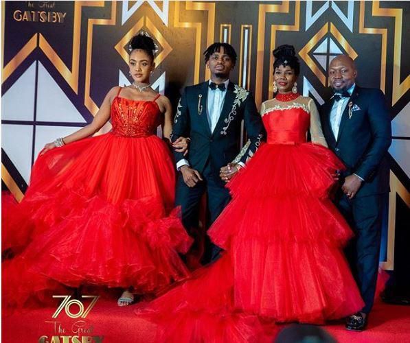 Diamond’s mother takes a jibe at women who trap men with pregnancy
