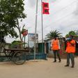 Volunteers urge people to evacuate to shelters ahead of the expected landfall of Cyclone Amphan in Khulna, Bangladesh