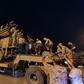 Forces loyal to Libya's UN-recognised Government of National Accord (GNA) parade a Russian-made Pantsir air defence system in Tripoli on May 20 -- seized during one of the recent military successes against Khalifa Haftar's troops