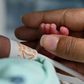 Diana Angola's child Jefferson was born at least 14 weeks prematurely but his condition has been improving ever since