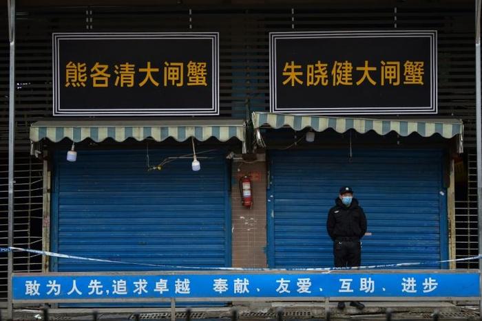 The coronavirus is widely believed to have spread from a market in the Chinese city of Wuhan that sold wild animals