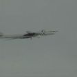 In this North American Aerospace Defense Command screen grab, a Russian reconnaissance aircraft is seen near Alaska on June 27, 2020