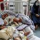Two newborn babies who lost their mothers in an attack on a maternity ward in the Afghanistan capital Kabul