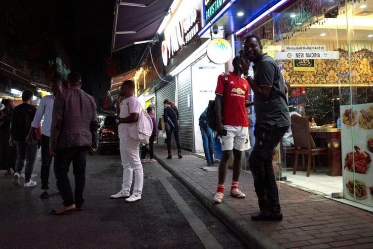 Guangzhou in southern China is home to a sizeable African community