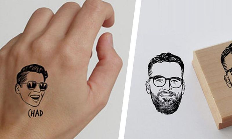 This Artist Can Turn Portraits  Temporary Tattoos