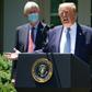 "We are looking to get it by the end of the year if we can, maybe before," Trump said, as he delivered an update on the race for a vaccine