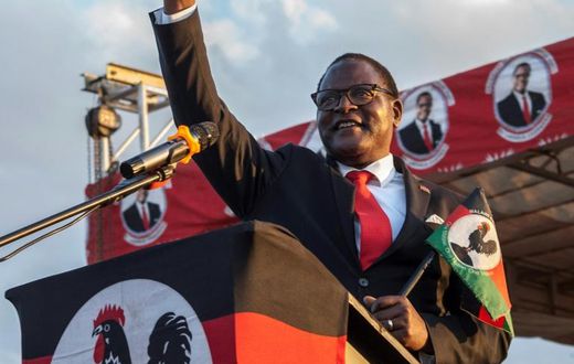 President Lazarus Chakwera vowed to tackle corruption on his election ticket