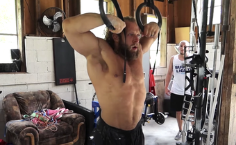 Jujimufu Attempts Ring Muscleups at 240 Pounds