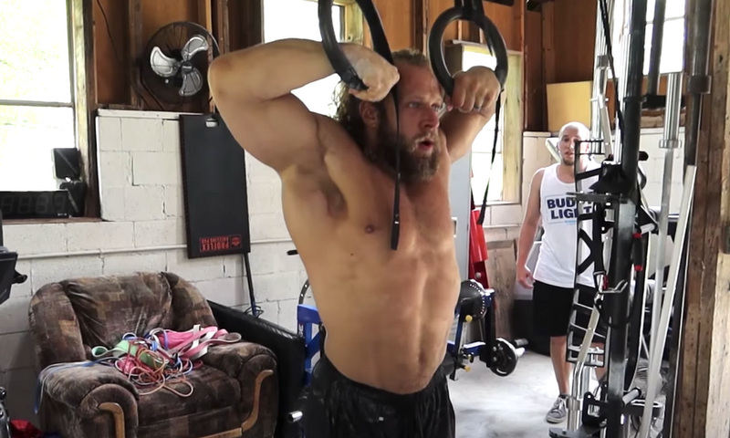 Jujimufu Attempts Ring Muscleups at 240 Pounds