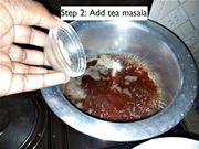 Making Kenyan masala tea Step 2