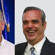 Gonzalo Castillo (L), candidate of the Dominican Liberation Party, and Luis Abinader, of the Modern Revolutionary Party, were considered the top two contenders in the Dominican Republic's presidential elections