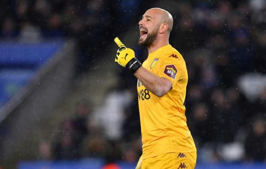 Spanish goalkeeper Pepe Reina joined Aston Villa on loan from AC Milan in January