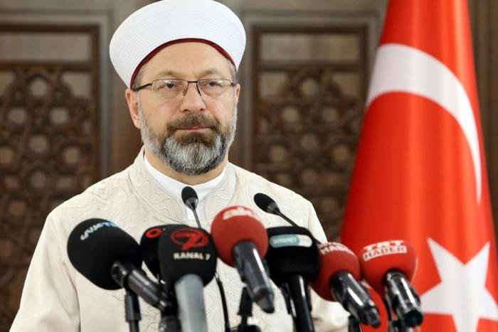 Ali Erbas claimed during his weekly sermon that homosexuality caused HIV