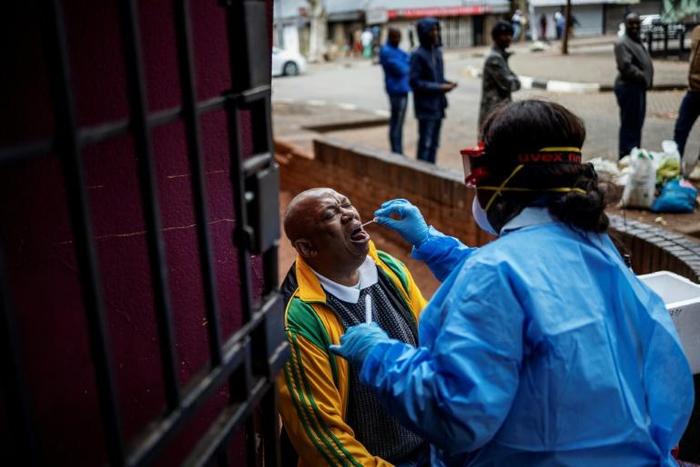 Armed with screening questionnaires and testing kits, medics and volunteers have started mass testing