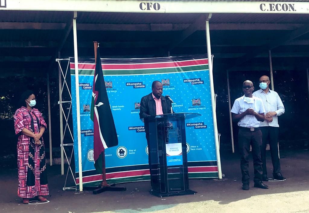 28,000 Kenyans could die of Coronavirus if Ministry of Health directives are not followed - CS Mutahi Kagwe