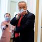 Democrats, like US Senate Minority Leader Chuck Schumer, are more likely to wear masks