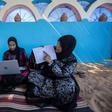 Fatma Addar and Hafsa Amberkab have compiled a handy mini dictionary in the Kenzi dialect, showing off a Nubian lexical chart as they work to keep the ancient language alive
