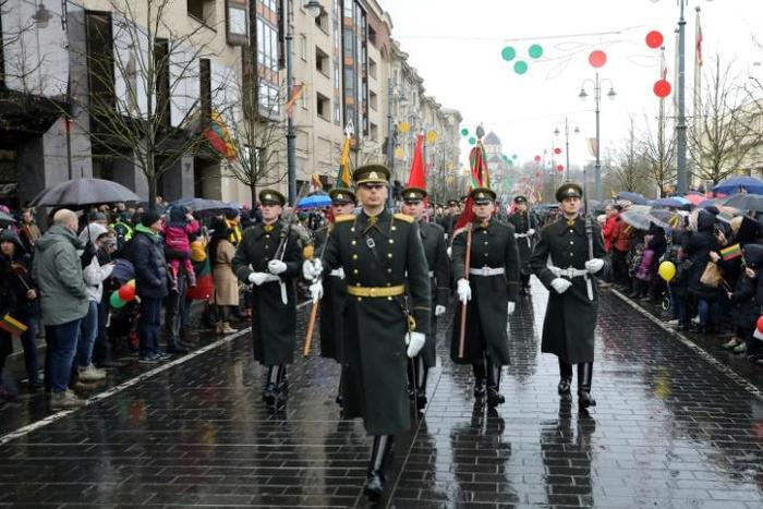 Crowds in Vilnius ignored coronavirus to mark the 30th anniversary of Lithuania's independence from the Soviet Union