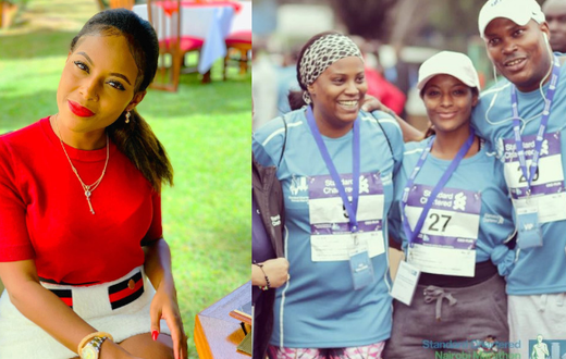 Lola Hannigan, Jomo Gecaga and Nana Gecaga (File Image)