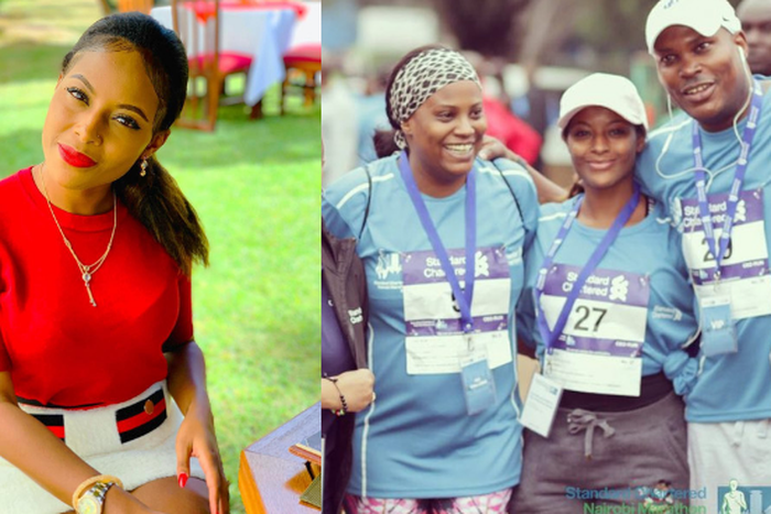 Lola Hannigan, Jomo Gecaga and Nana Gecaga (File Image)