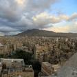General view of the historical quarter of the Yemeni capital Sanaa, listed as one of the world heritage sites by UNESCO