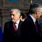 Many Afghans are left despairing for their country's future over the game of thrones between Abdullah Abdullah (L) and President Ashraf Ghani (R), pictured with NATO Secretary General Jens Stoltenberg