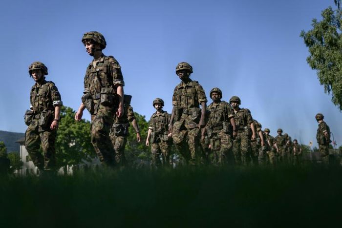 Swiss army reservists deployed to support public hospitals in the battle against the COVID-19 were stood down Wednesday as the government announced the easing of most coronavirus lockdown restrictions