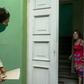 Cuban doctor Liz Caballero goes door-to-door in Havana on March 31 looking for possible cases of coronavirus