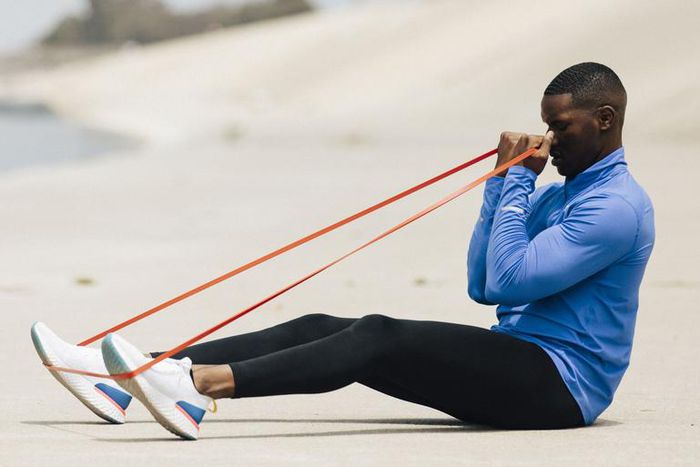 Try This Resistance Band Home Superset Workout