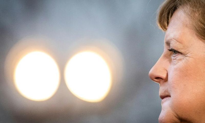 Chancellor Merkel has been working from home since discovering that a doctor who had treated her had tested positive for the virus