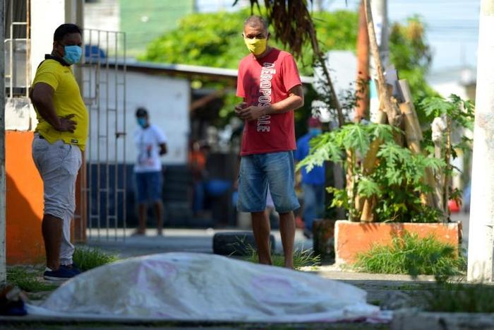 Authorities collected at least 150 bodies from streets and homes earlier this week, but did not confirm how many of the dead were victims of the outbreak