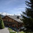 A photo taken on May 7, 2020 shows the wooden chalet Helora, owned since 2014 by Britain's Prince Andrew, Duke of York and his ex-wife Sarah Ferguson in the Alpine resort of Verbier, Switzerland