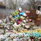 Mountains of flowers are being thrown away such as these at FloraHolland in Naaldwijk with the novel coronavirus having decimated sales