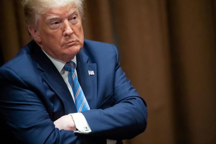 US President Donald Trump said he believed that police had 'not been treated fairly'