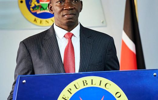 File image of Government Spokesman Col. Cyrus Oguna