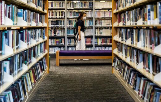 Hong Kong activist Joshua Wong said he thinks books were removed from libraries because of the new security law