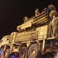 Forces loyal to Libya's UN-recognized Government of National Accord parade a Pantsir air defense system truck in the capital Tripoli on May 20, 2020 after its capture at a nearby airbase from strongman Khalifa Haftar