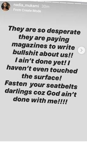 Nadia is the best female artist right now – Bien Aime after Nadia was listed as a wack performer