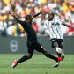 Ben Motshwari (R) of Orlando Pirates has made a full recovery after testing positive for COVID-19