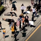 People Do Squats In Protest of Gym Closures